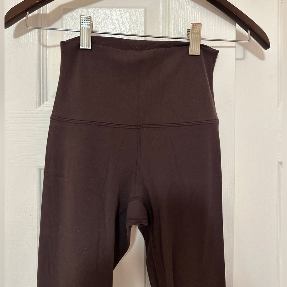 Lululemon Align Dark Brown/Purple High-Waisted Leggings, Size 2 - Picture 3 of 8